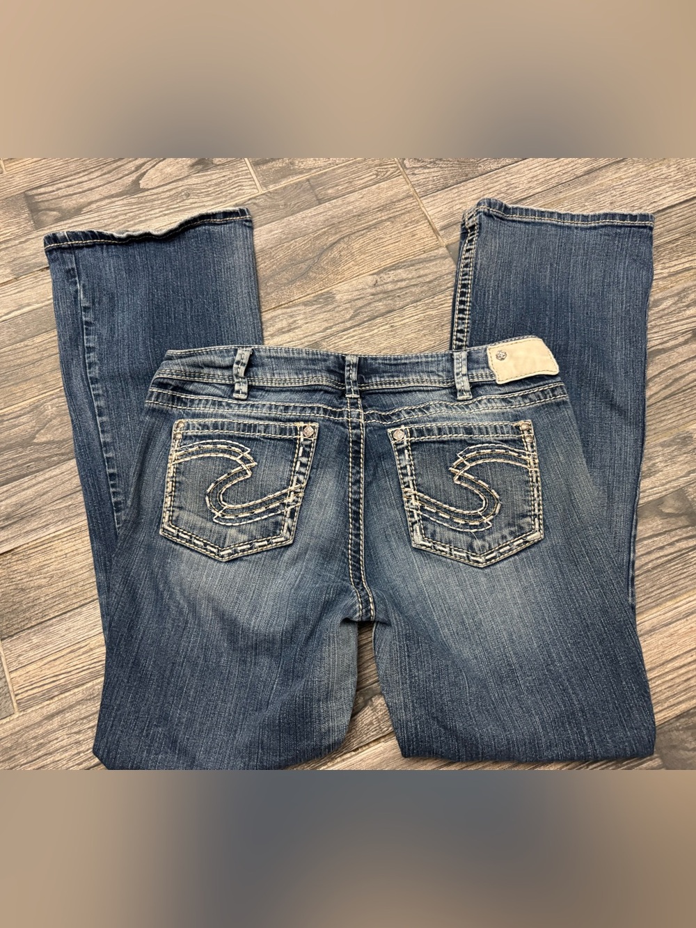 Silver Womens Suki boot jeans - size 34 x 32